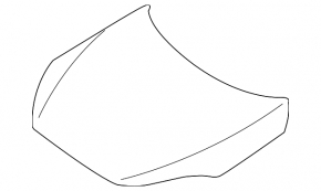 Bare hood Infiniti QX50 19-