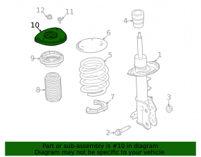 Front Left Shock Absorber Mount Ford Mustang Mach-E 21-23 Performance