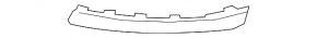 Right front bumper lip for Land Rover Range Rover Velar 18-23