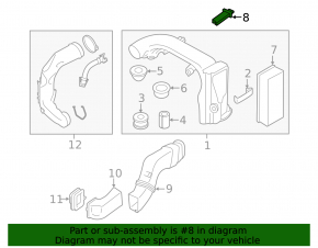 Air flow meter BMW X5 F15 14-18 3.0D