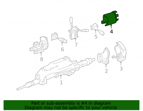 Mercedes X164 GL steering column surround, brown