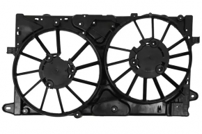 Diffuser radiator shroud naked Chevrolet Malibu 13-14 hybrid