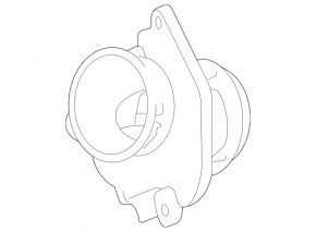 Thermostat housing Mercedes W221 S500 S550 M273 5.5