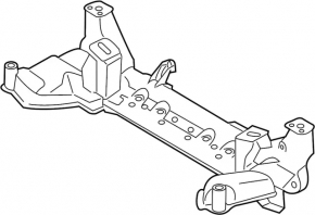 Front subframe Infiniti FX35 FX45 03-08 AWD