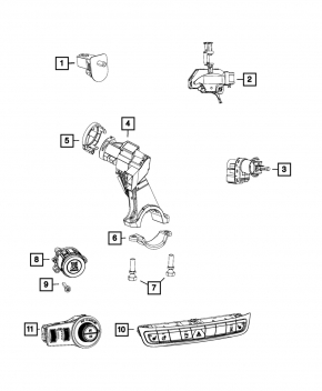 Light Control Jeep Compass 17-20