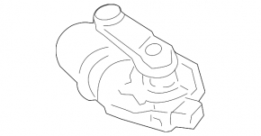Toyota Camry V50 12-14 Windscreen Wiper Linkage with Motor