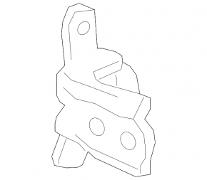 Door hinge lower front left Chevrolet Bolt 17-