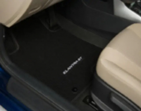 Set of floor mats Hyundai Elantra UD 11-16 cloth black