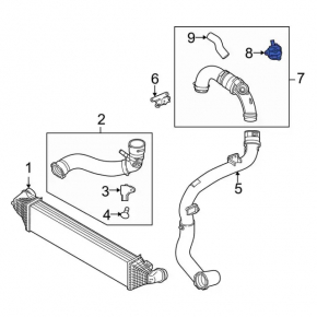 Lincoln MKC 17-19 2.0T Turbo Solenoid Valve