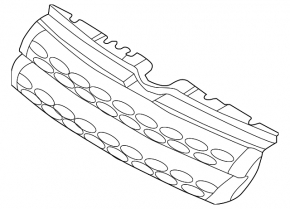 Radiator grill Land Rover Discovery Sport 17-19 brunel
