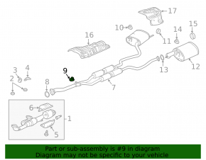 Honda Fit 15-20 Downpipe Bracket
