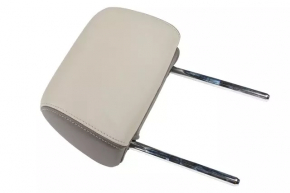 Chevrolet Volt 11-15 rear right headrest, beige leather, dry-cleanable