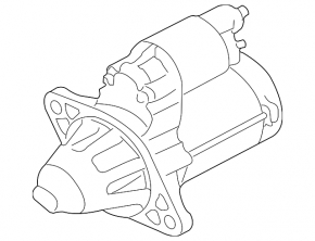 Subaru B10 Tribeca starter water damage