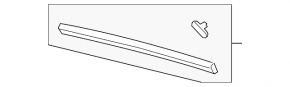 Front hood seal VW Taos 22-25