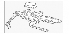 Steering column VW Atlas 18 - rusty