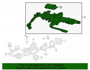 Steering column VW Atlas 18 - rusty