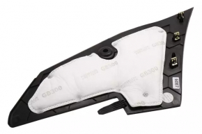 Buick Encore 13-22 black center console trim, front left side
