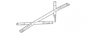 Front strut brace Audi A6 C8 19-