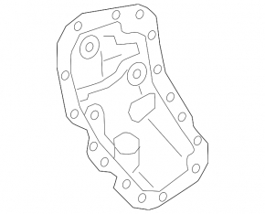 Inner rear right door panel for Audi E-Tron 19-23