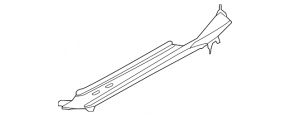 Front left fender bracket for Audi Q7 4L 10-15 (upper)