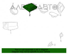 Chrysler 300 11- Audio Amplifier