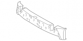 Front Bumper Absorber Toyota Prius V 12-14 prerest
