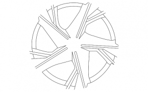 Wheel disk R16 Hyundai Sonata 20-21 SE