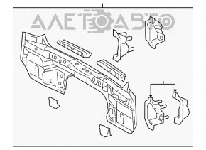 Toyota Highlander 08-13 Rear Panel