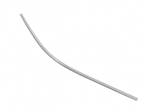 Upper front right door molding for Jeep Grand Cherokee WK2 11-22 chrome