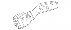 Right steering column switch for Lexus ES 23-25