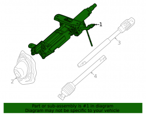Steering column Chevrolet Equinox EV 24-26