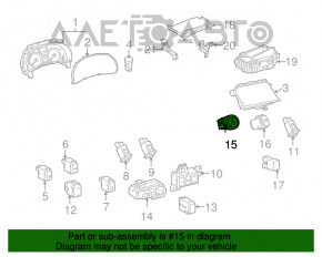 Start\stop button Lexus RX450h 10-15