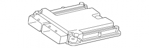 ECU engine computer Audi Q5 8R 09-17 2.0T driftwood for spare parts