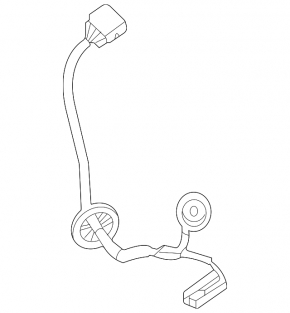 Wiring harness for the right outer fender light for the Kia EV6 22-24
