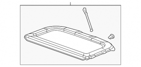 Buick Encore 13-19 Trunk Shelf Gray