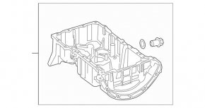 Mercedes X247 GLB 20-26 2.0T Engine Oil Pan