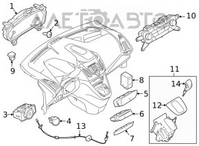 Climate control Ford Transit Connect MK2 13-auto