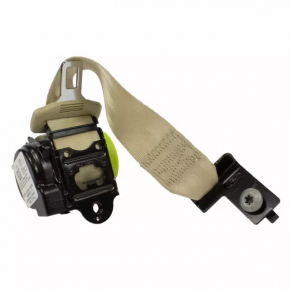 Rear seat belt central Ford Fusion mk5 13-16 beige