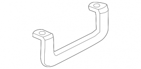 Ceiling handle front left Lincoln MKX 16-18 beige