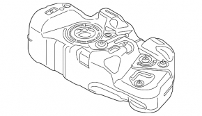 Ford Transit Connect MK2 13-22 2.5 Fuel Tank