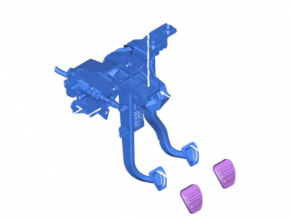Ford Mustang mk6 15 brake and clutch pedal - complete 5.0