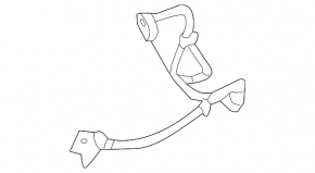 Rear left brake hose for Land Rover Discovery 17-25