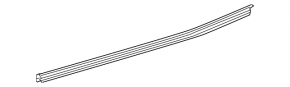 Inner glass seal for the front right door of a Volkswagen ID.4 21-25