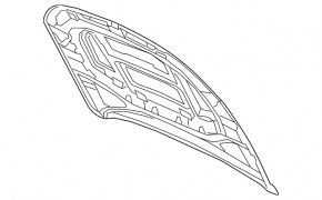 VW Jetta 19-24 bare hood