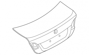 Trunk lid BMW 5 F10 11-16