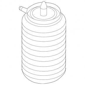 Rear left air spring for Audi A7 12-18