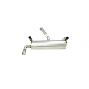 Muffler rear part with barrel Jeep Cherokee KL 14-18 2.4 1 pipe, dented