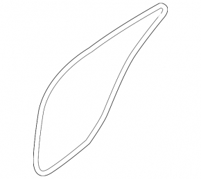 Door seal rear right Nissan Maxima A36 16-