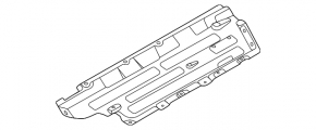 Bottom protection left Hyundai Kona 18-23
