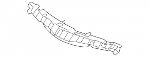 Front bumper central mount for Kia Optima 14-15 rest.